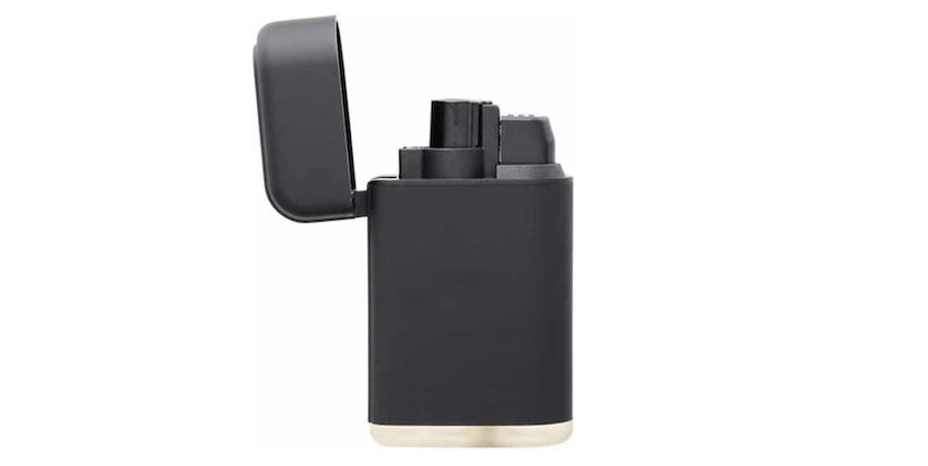 Atomic Jet Rubber Scuba Lighter Black