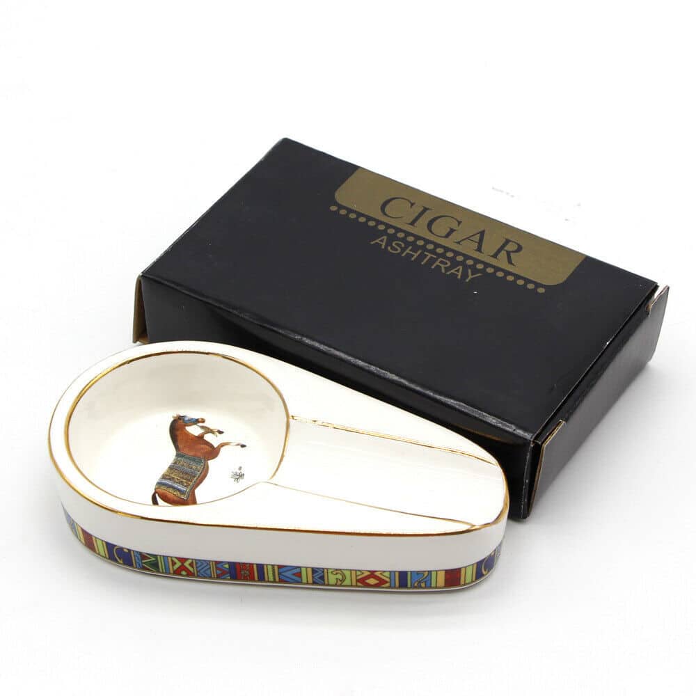 ASH-101 Ceramic Cigar Ashtray 1 slot